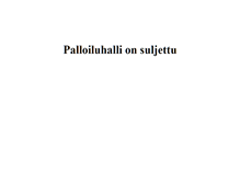 Tablet Screenshot of palloiluhalli.koskinet.fi